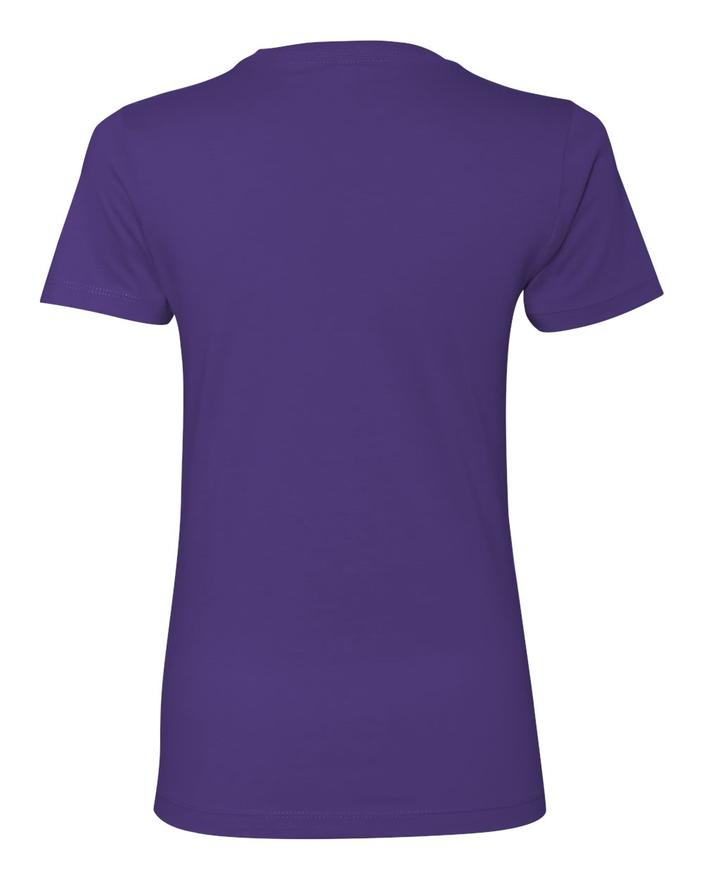 Women’s Cotton T-Shirt - Back - B50218672 - Purple Rush