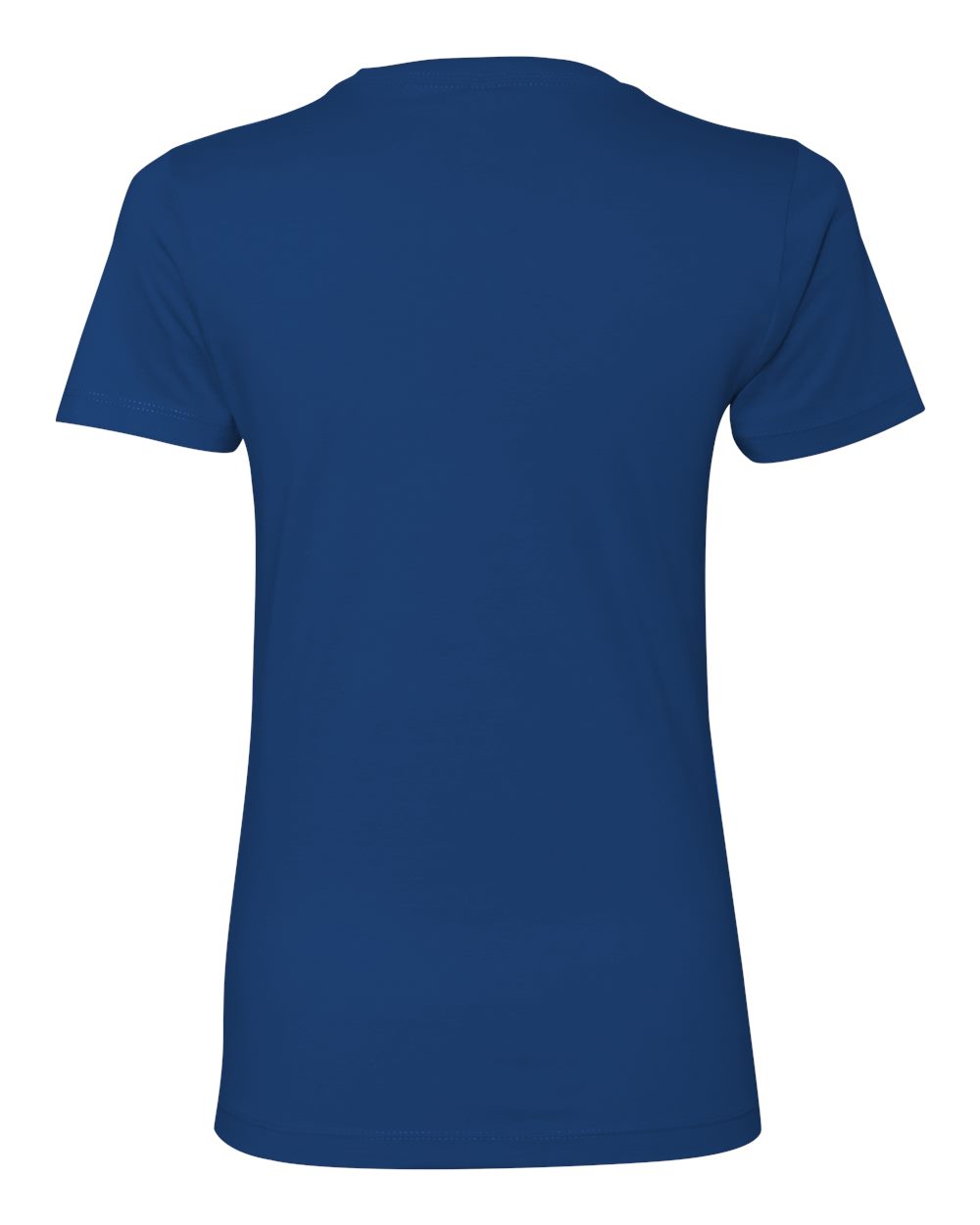 Women’s Cotton T-Shirt - Back - B50218752 - Royal