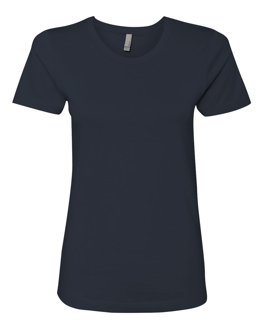 Women’s Cotton T-Shirt - Front - B50218682 - Indigo