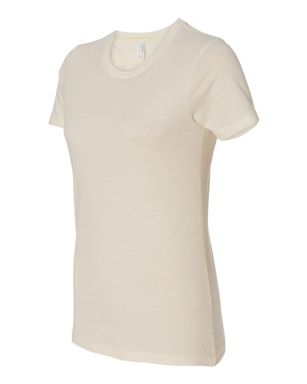 Women’s Cotton T-Shirt - Side - B50218012 - Natural
