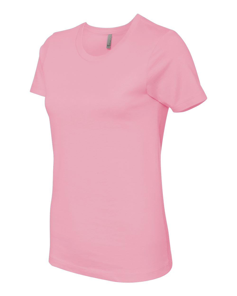 Women’s Cotton T-Shirt - Side - B50218302 - Light Pink