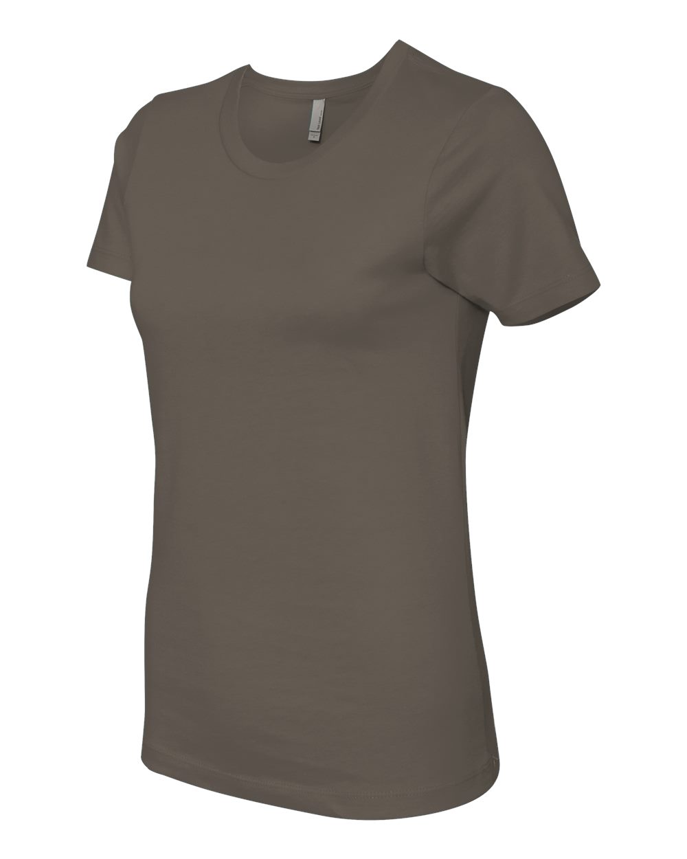 Women’s Cotton T-Shirt - Side - B50218352 - Warm Grey