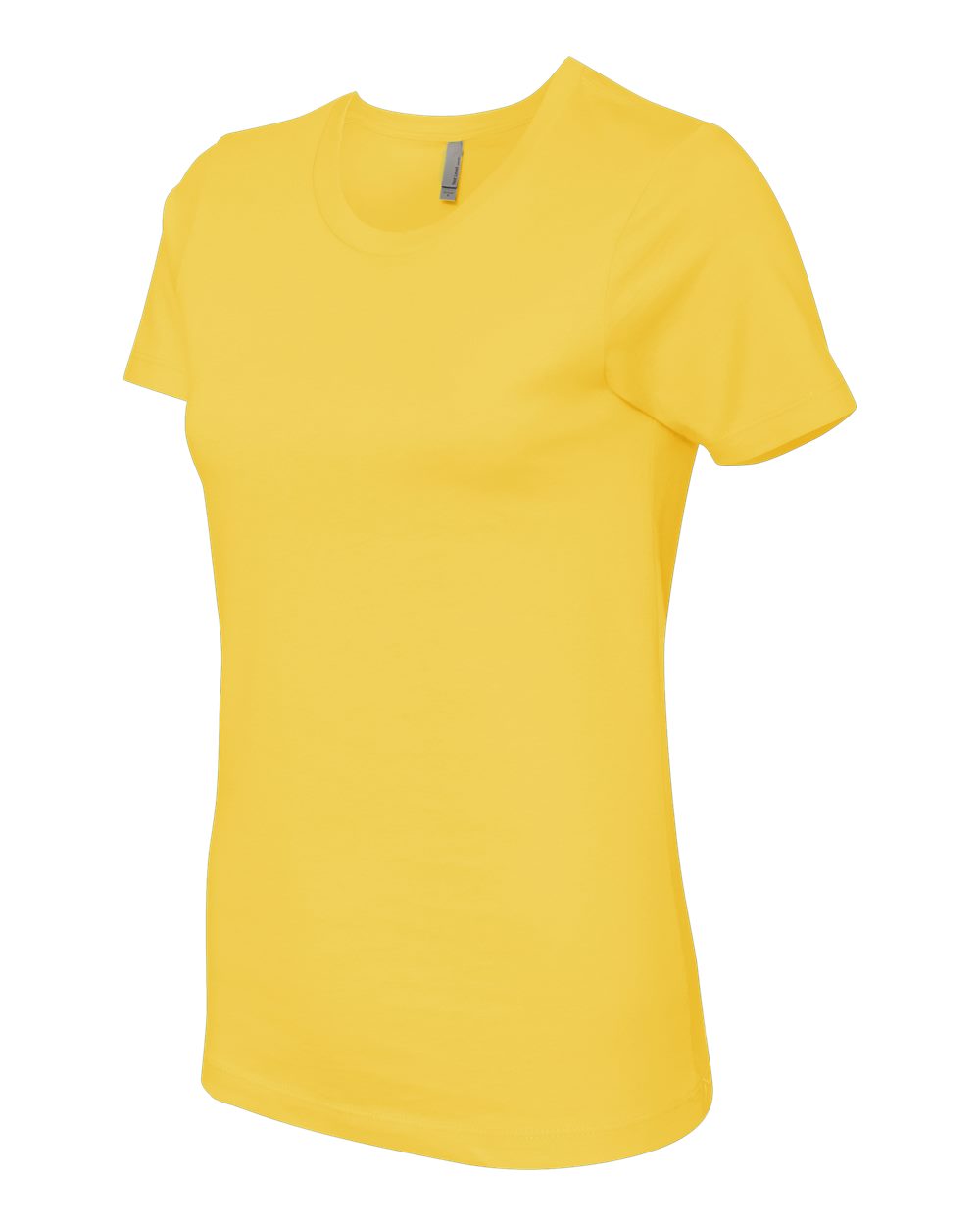 Women’s Cotton T-Shirt - Side - B50218412 - Vibrant Yellow
