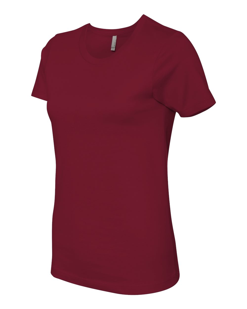 Women’s Cotton T-Shirt - Side - B50218522 - Cardinal