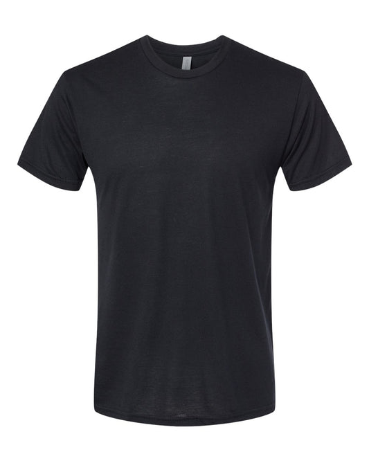 Unisex Triblend T-Shirt - Front - B84718992 - Black