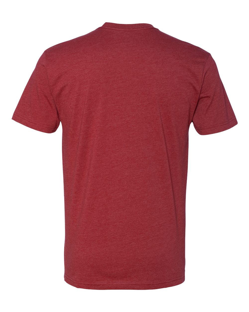 Unisex CVC T-Shirt - Back - B20618522 - Cardinal