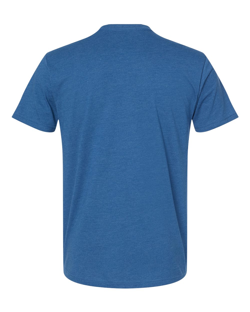 Unisex CVC T-Shirt - Back - B20618982 - Heather Cool Blue