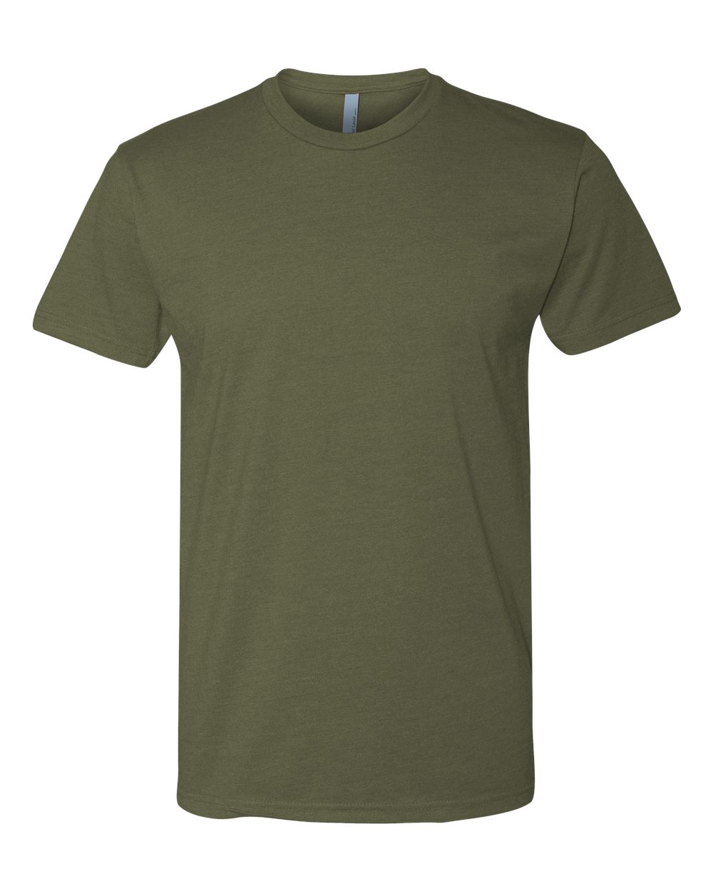 Unisex CVC T-Shirt - Front - B20618062 - Military Green