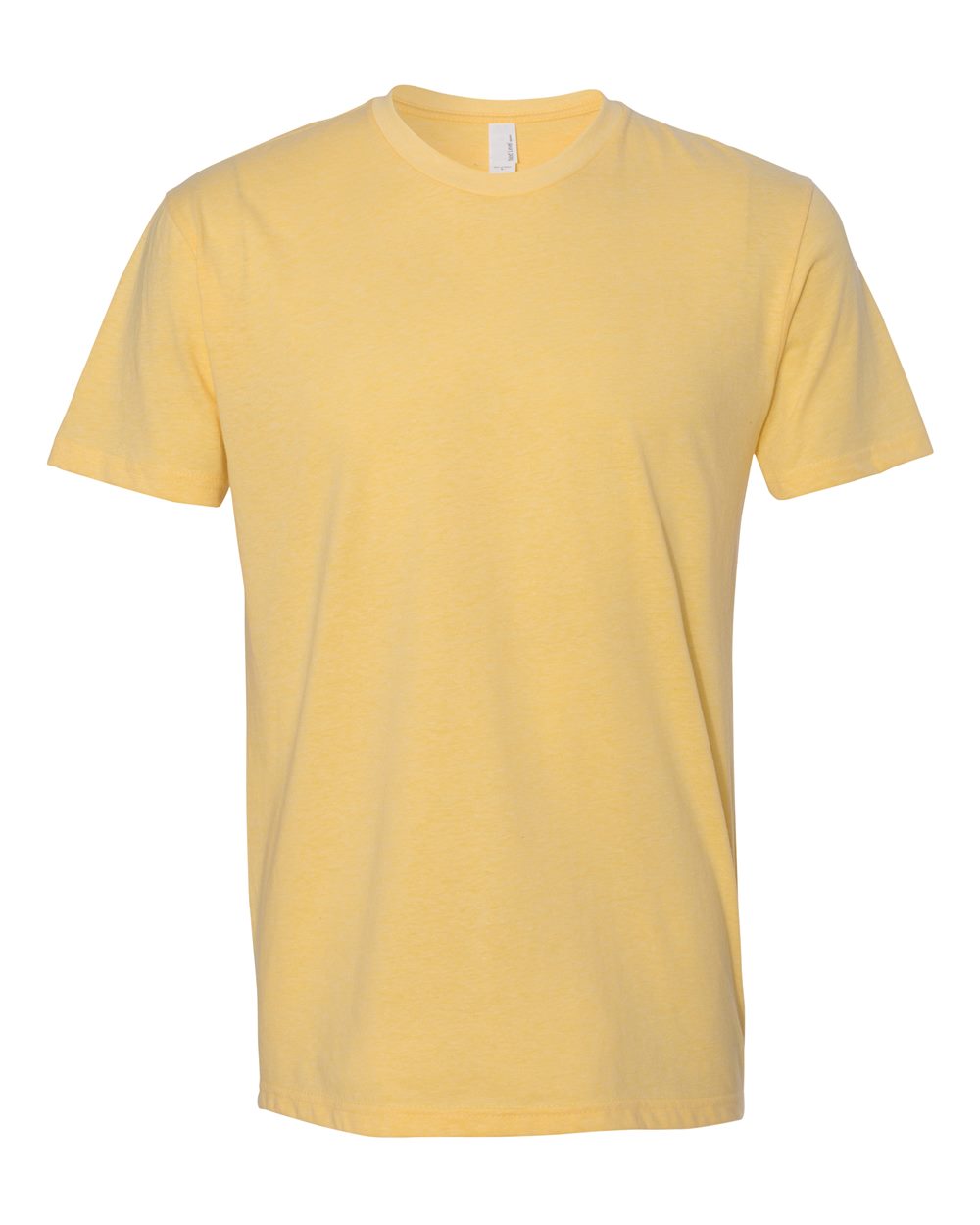Unisex CVC T-Shirt - Front - B20618402 - Banana Cream