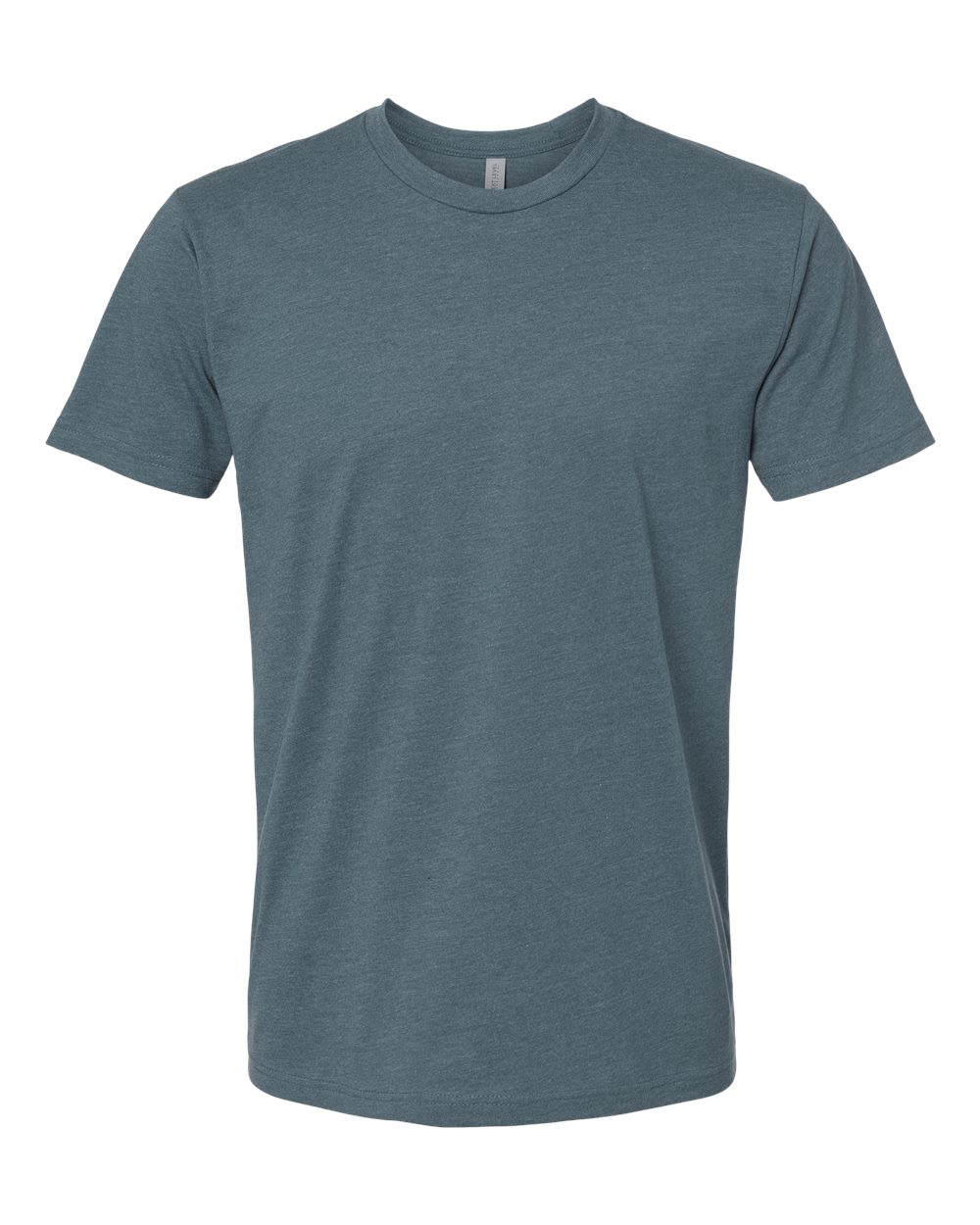 Unisex CVC T-Shirt - Front - B20618632 - Heather Slate Blue