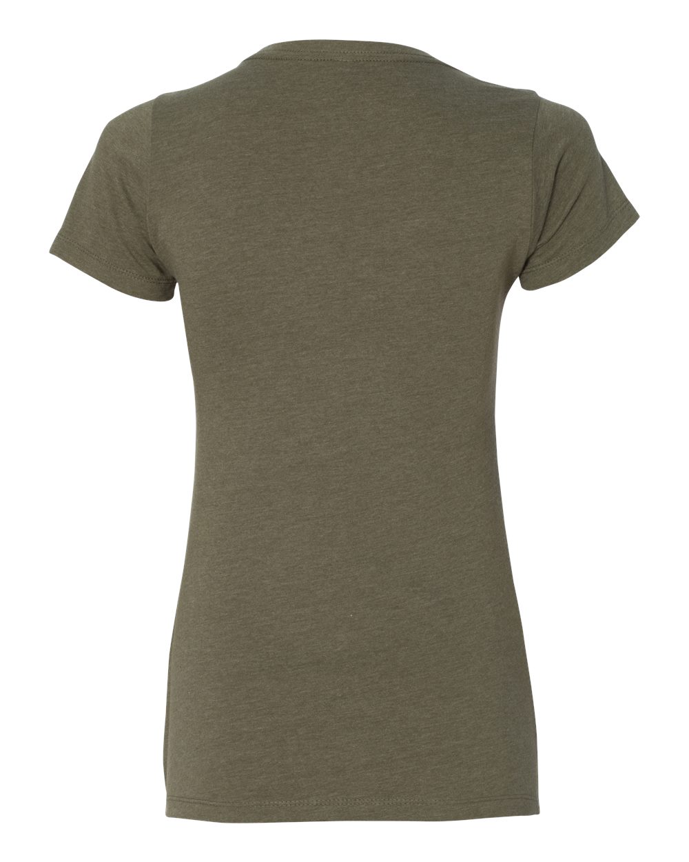 Women’s CVC T-Shirt - Back - B50618062 - Military Green