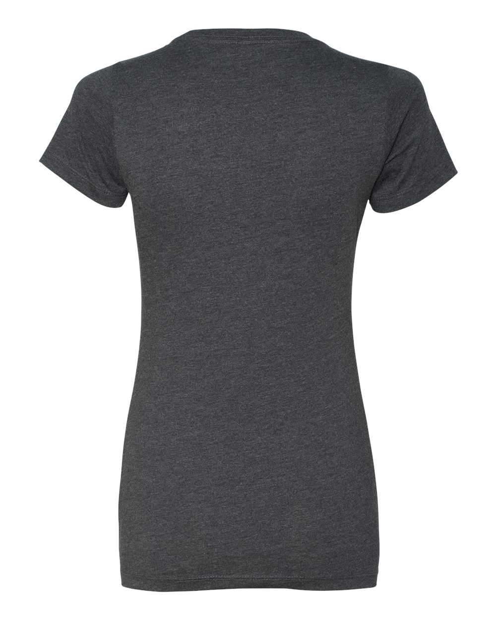 Women’s CVC T-Shirt - Back - B50618092 - Charcoal