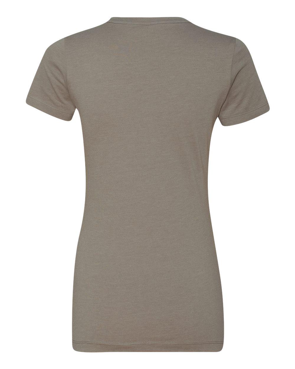 Women’s CVC T-Shirt - Back - B50618102 - Warm Grey