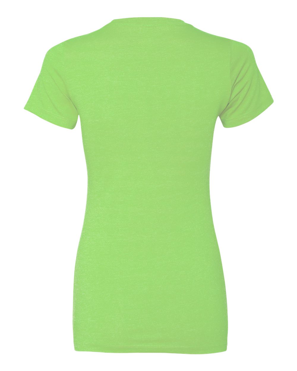 Women’s CVC T-Shirt - Back - B50618192 - Apple Green