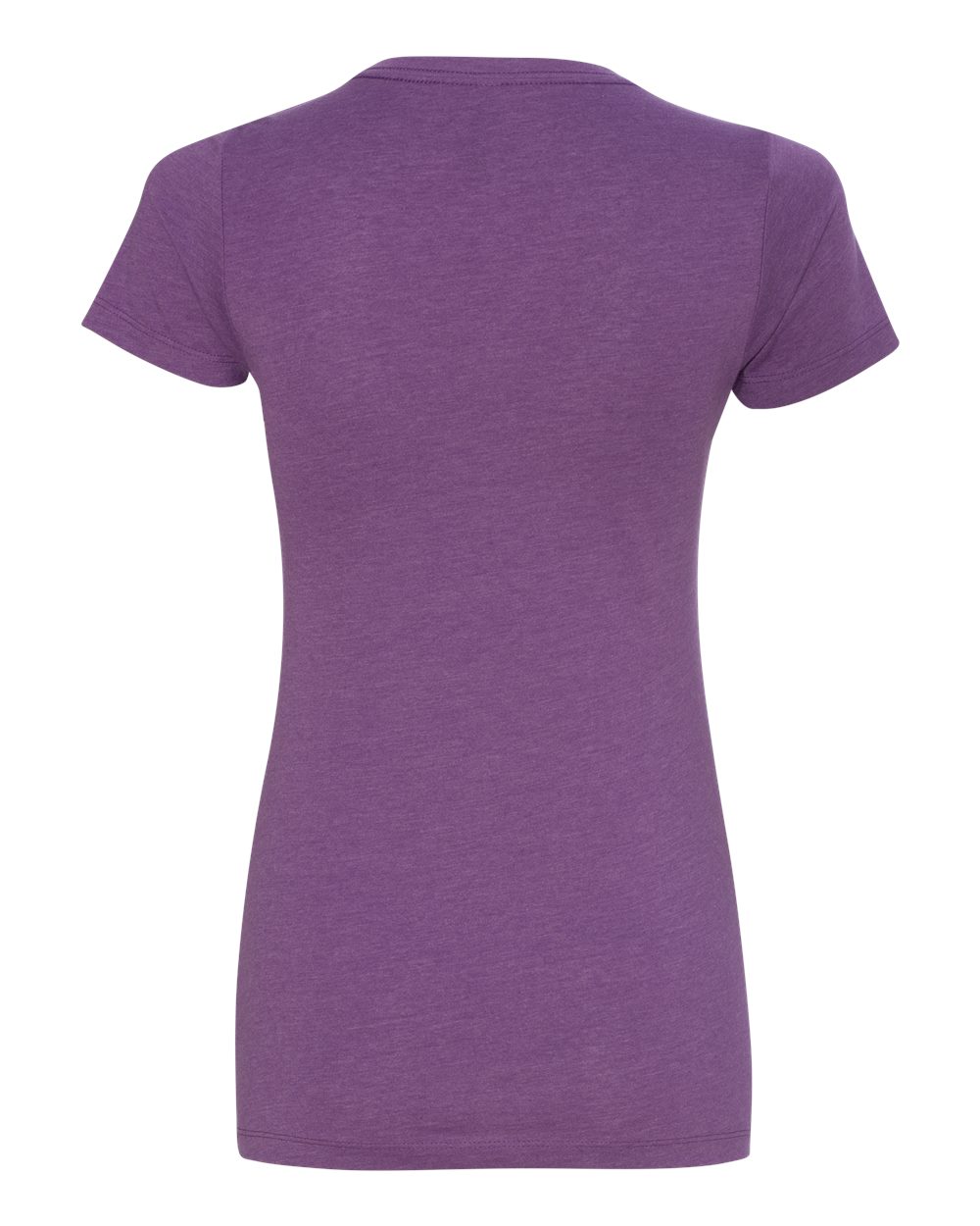 Women’s CVC T-Shirt - Back - B50618202 - Purple Berry