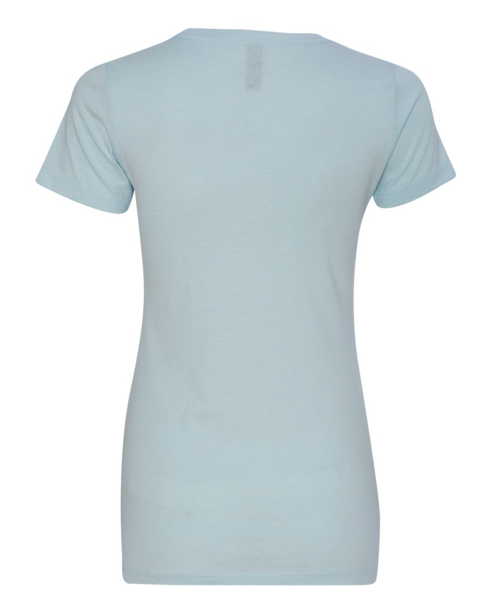 Women’s CVC T-Shirt - Back - B50618272 - Ice Blue