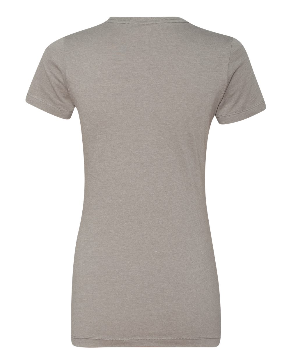 Women’s CVC T-Shirt - Back - B50618352 - Stone Grey