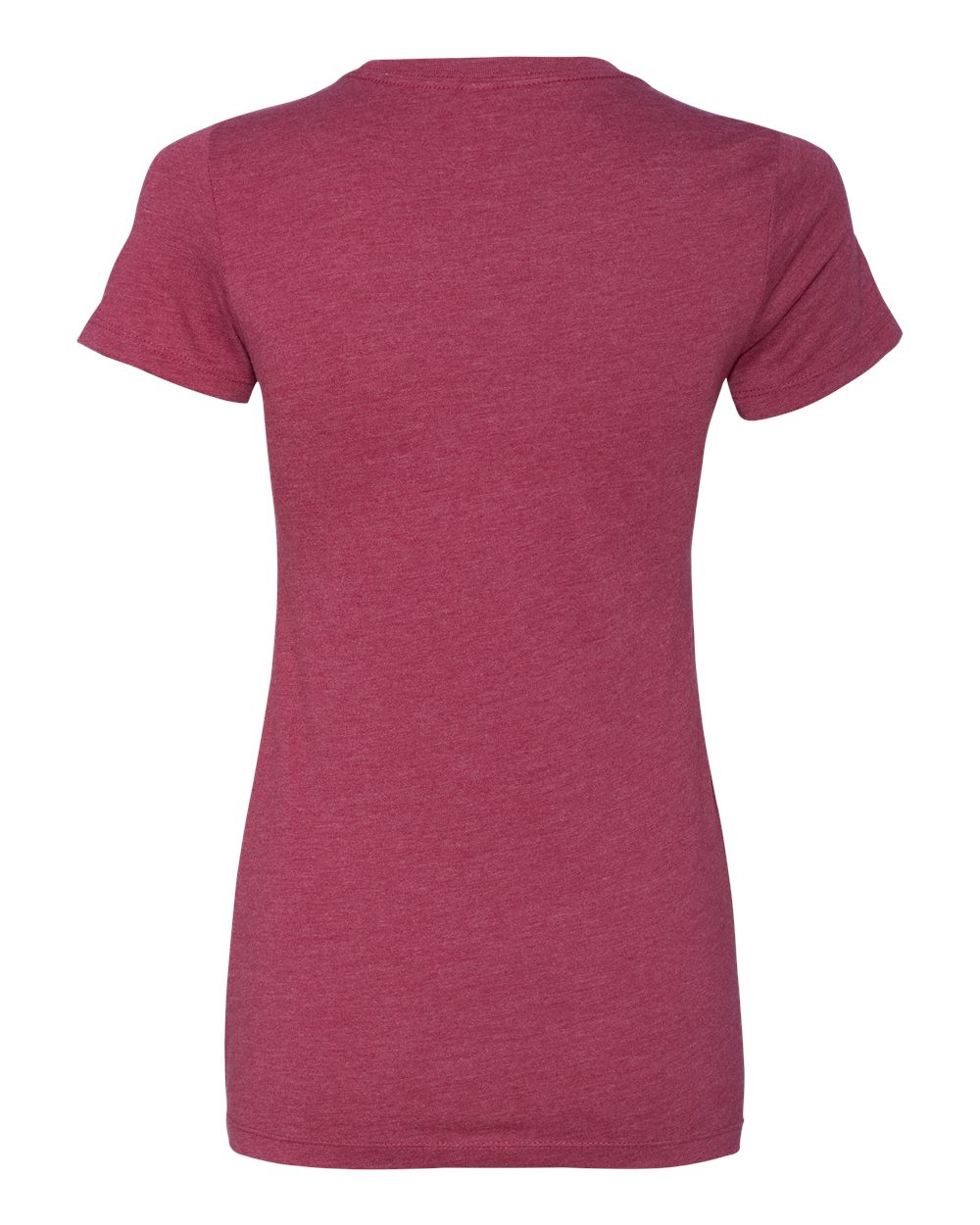 Women’s CVC T-Shirt - Back - B50618522 - Cardinal
