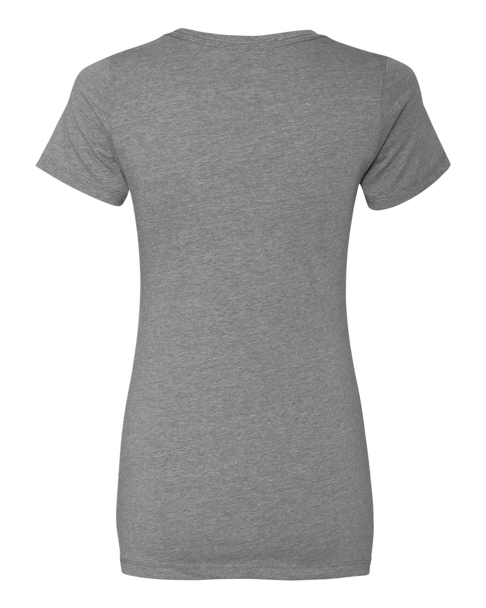 Women’s CVC T-Shirt - Back - B50618592 - Dark Heather Grey