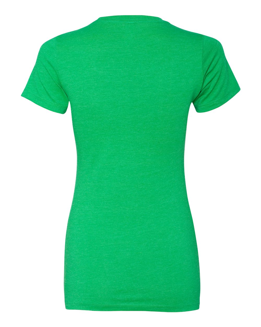 Women’s CVC T-Shirt - Back - B50618602 - Kelly Green