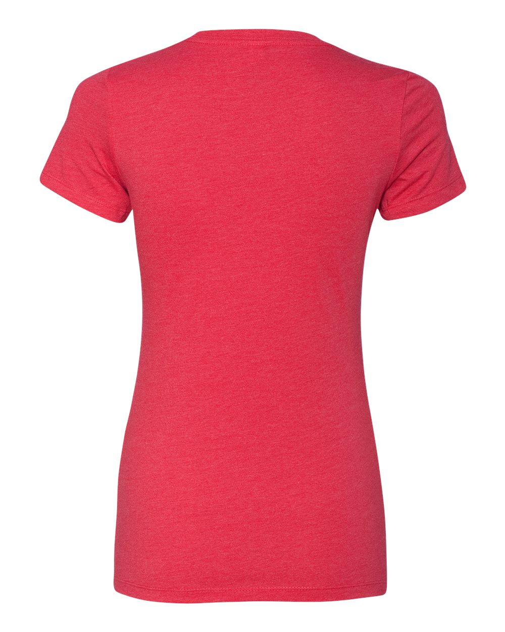 Women’s CVC T-Shirt - Back - B50618702 - Red