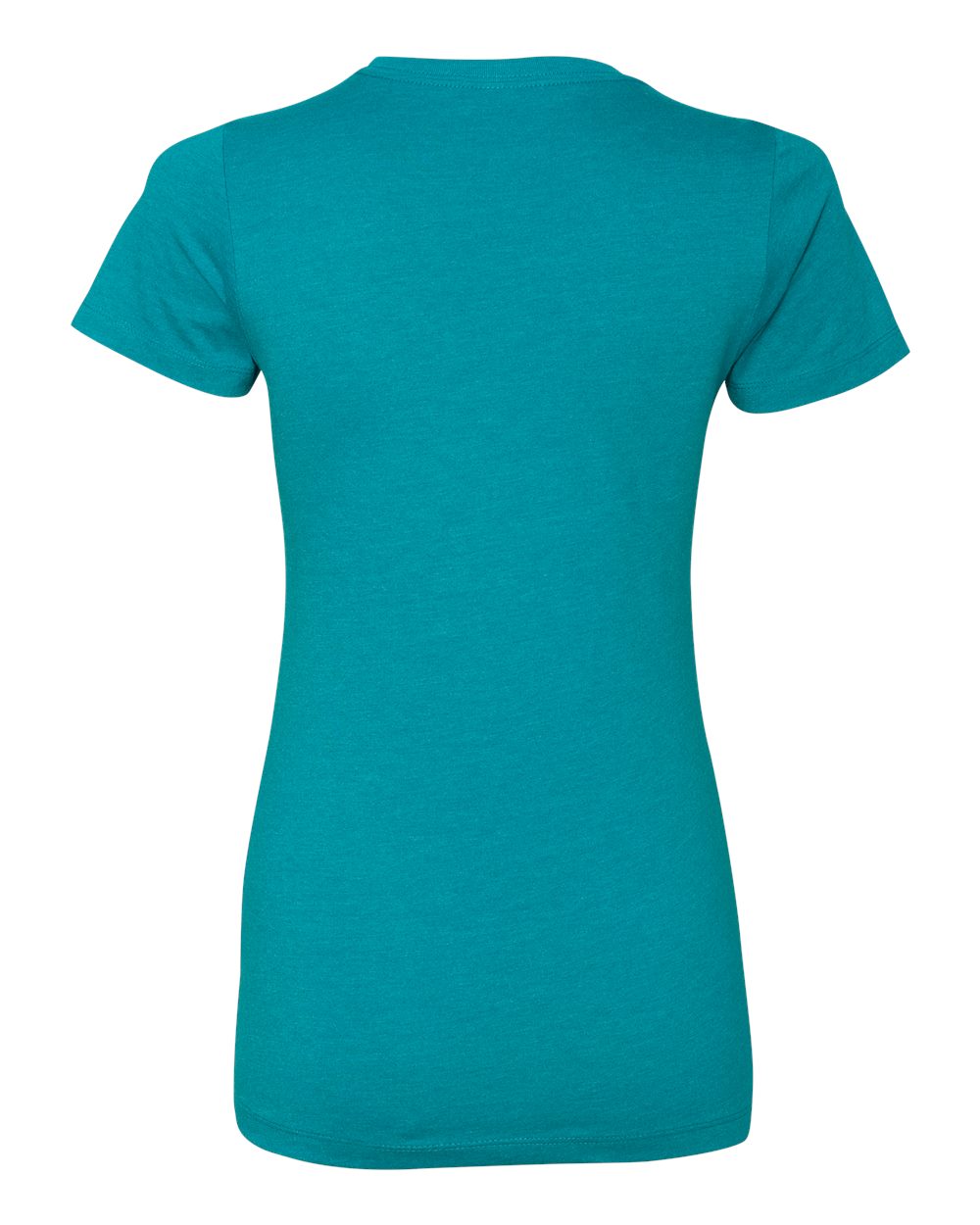 Women’s CVC T-Shirt - Back - B50618782 - Teal