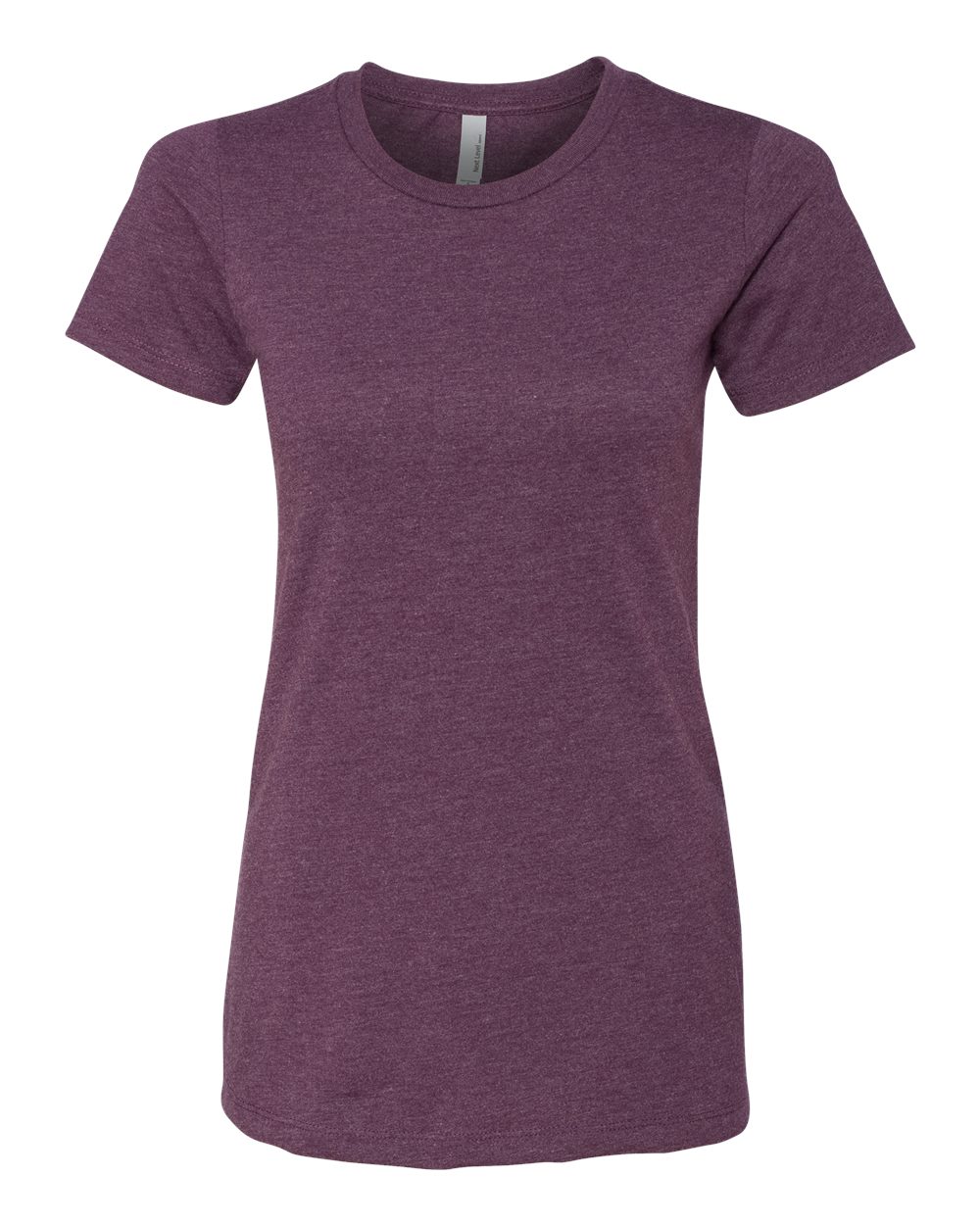 Women’s CVC T-Shirt - Front - B50618032 - Plum