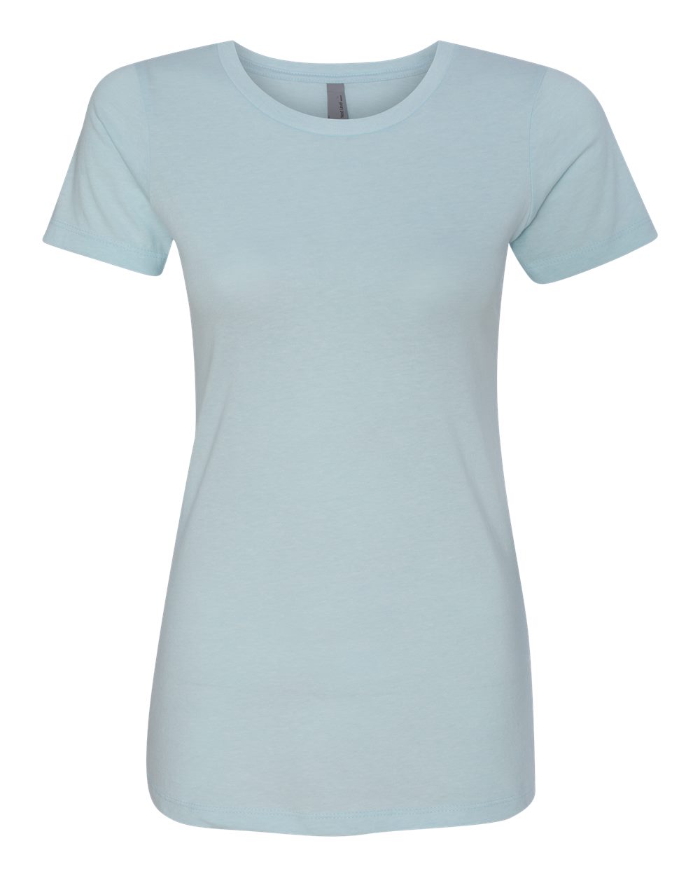 Women’s CVC T-Shirt - Front - B50618272 - Ice Blue