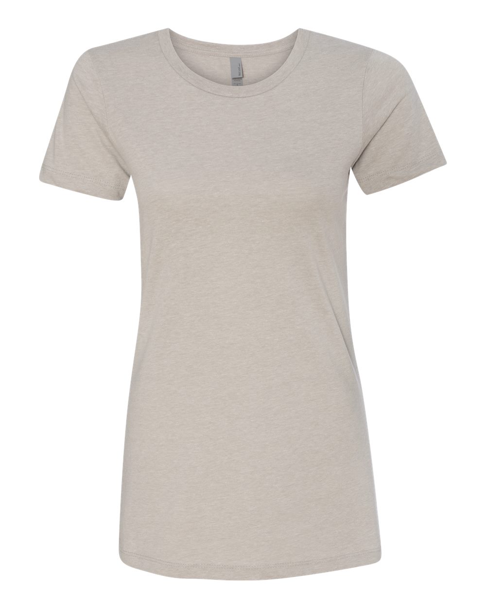 Women’s CVC T-Shirt - Front - B50618362 - Silk
