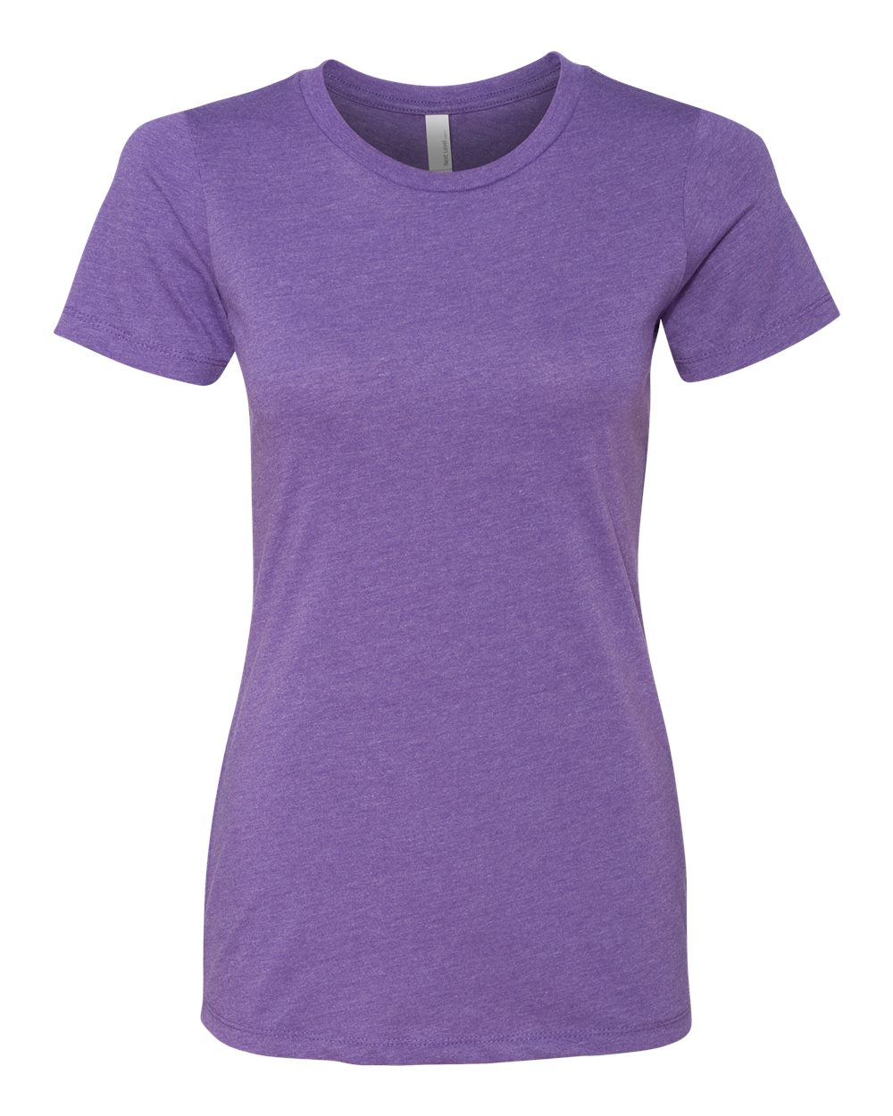 Women’s CVC T-Shirt - Front - B50618672 - Purple Rush