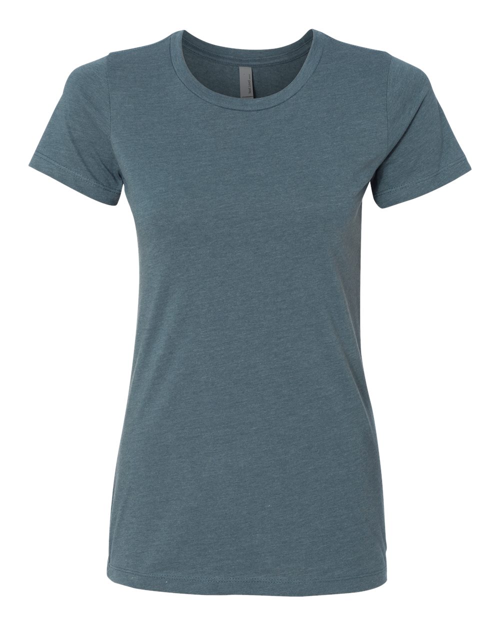 Women’s CVC T-Shirt - Front - B50618682 - Indigo