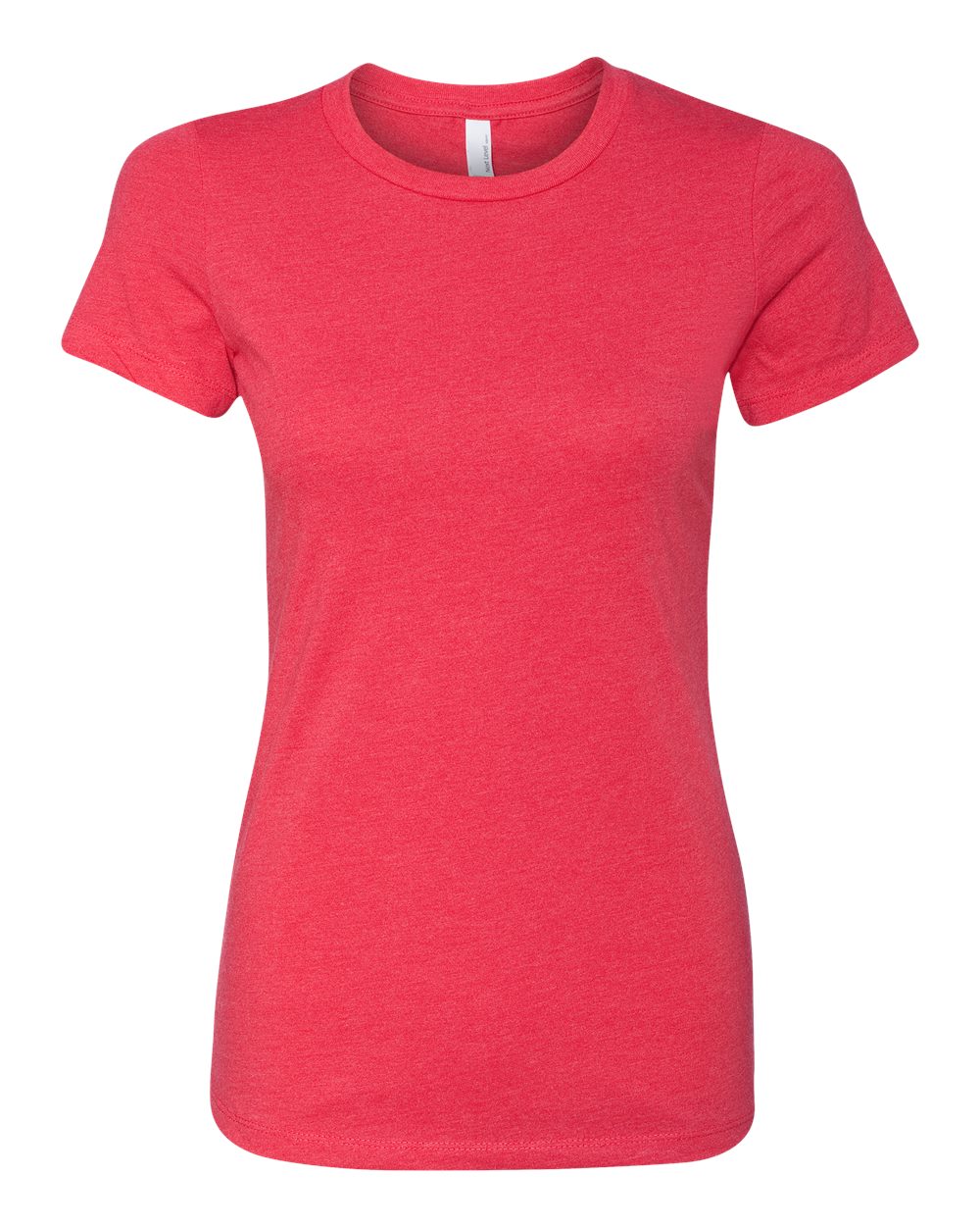 Women’s CVC T-Shirt - Front - B50618702 - Red