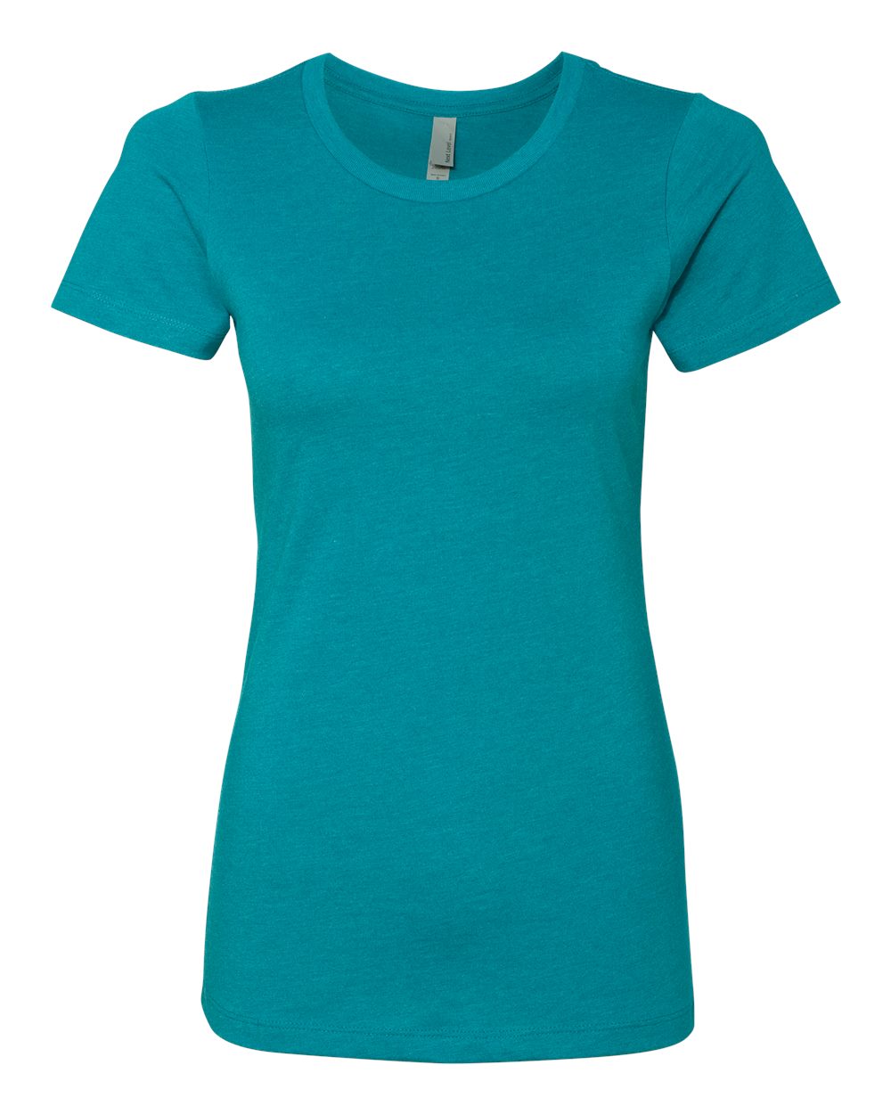 Women’s CVC T-Shirt - Front - B50618782 - Teal
