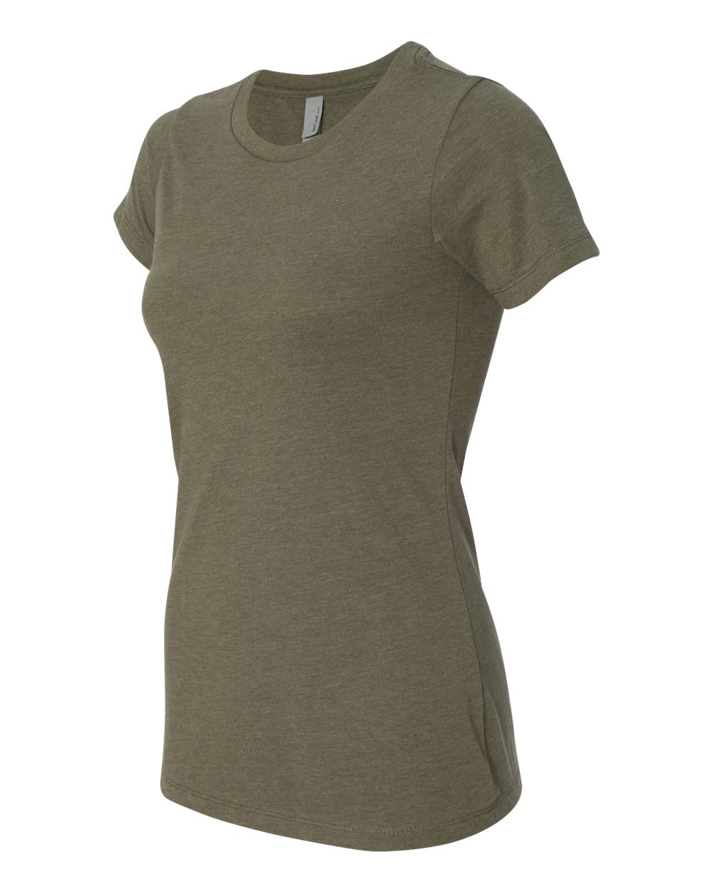 Women’s CVC T-Shirt - Side - B50618062 - Military Green