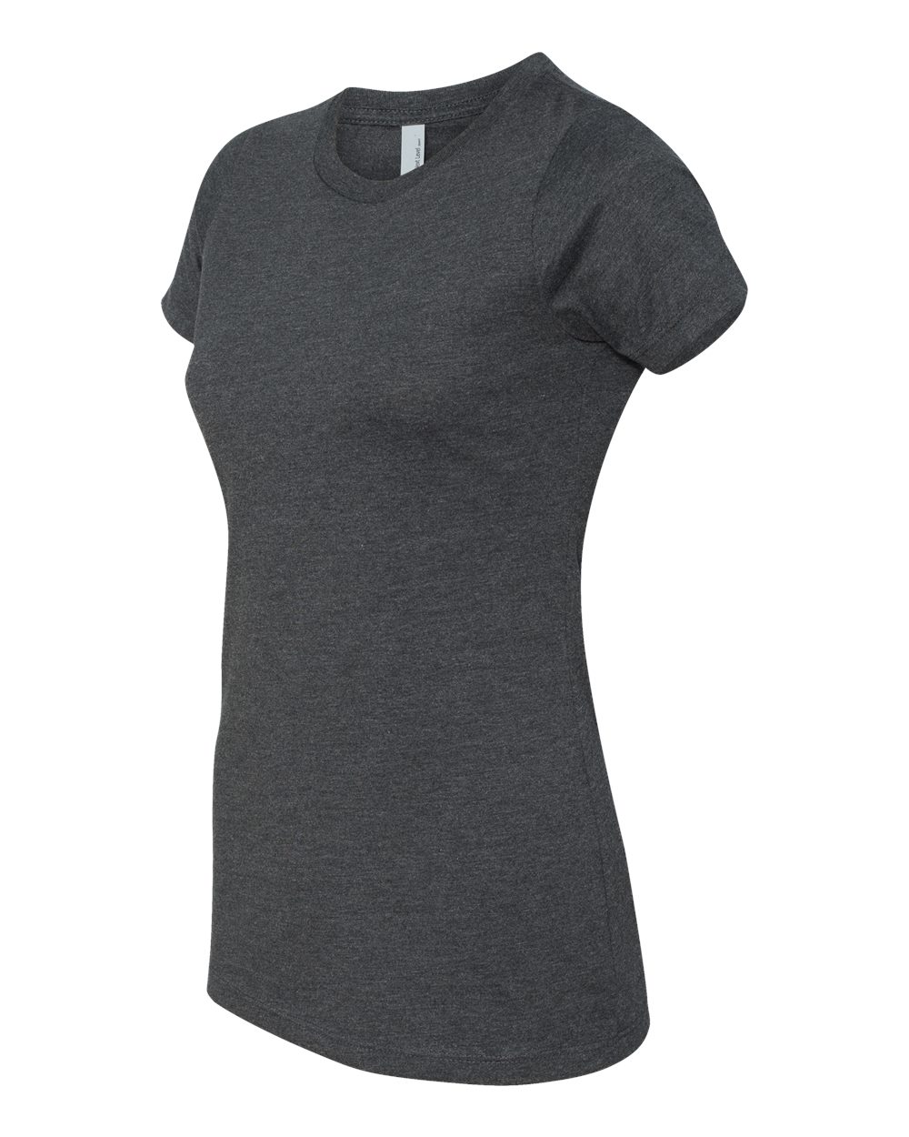 Women’s CVC T-Shirt - Side - B50618092 - Charcoal