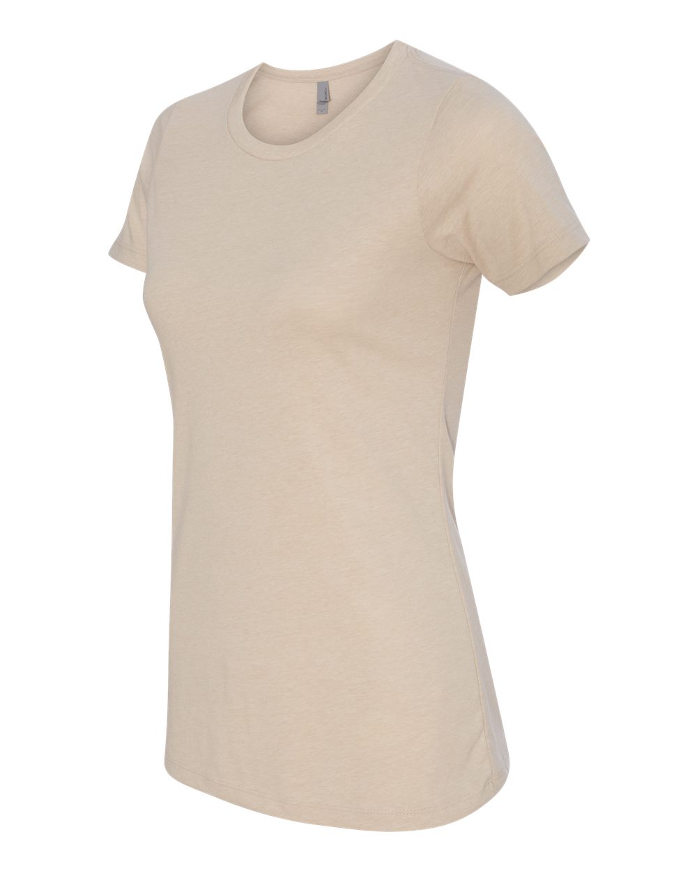 Women’s CVC T-Shirt - Side - B50618242 - Cream