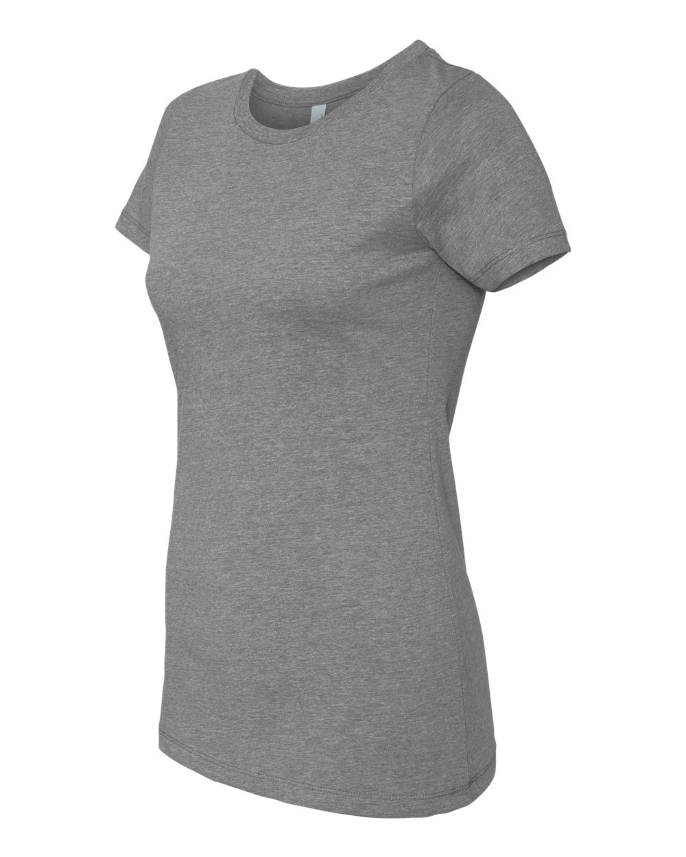 Women’s CVC T-Shirt - Side - B50618592 - Dark Heather Grey