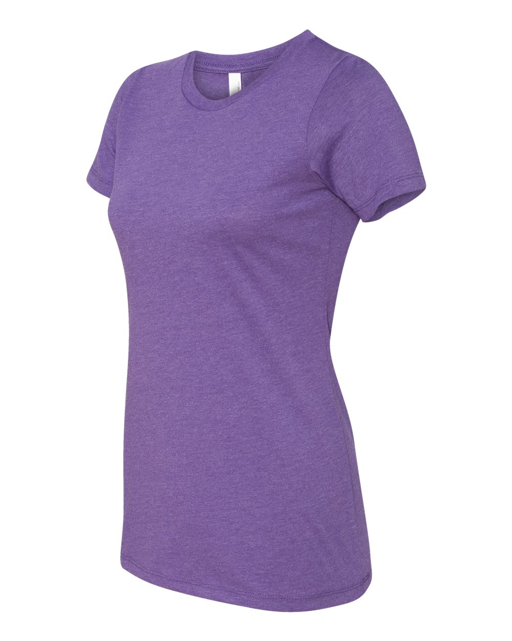 Women’s CVC T-Shirt - Side - B50618672 - Purple Rush
