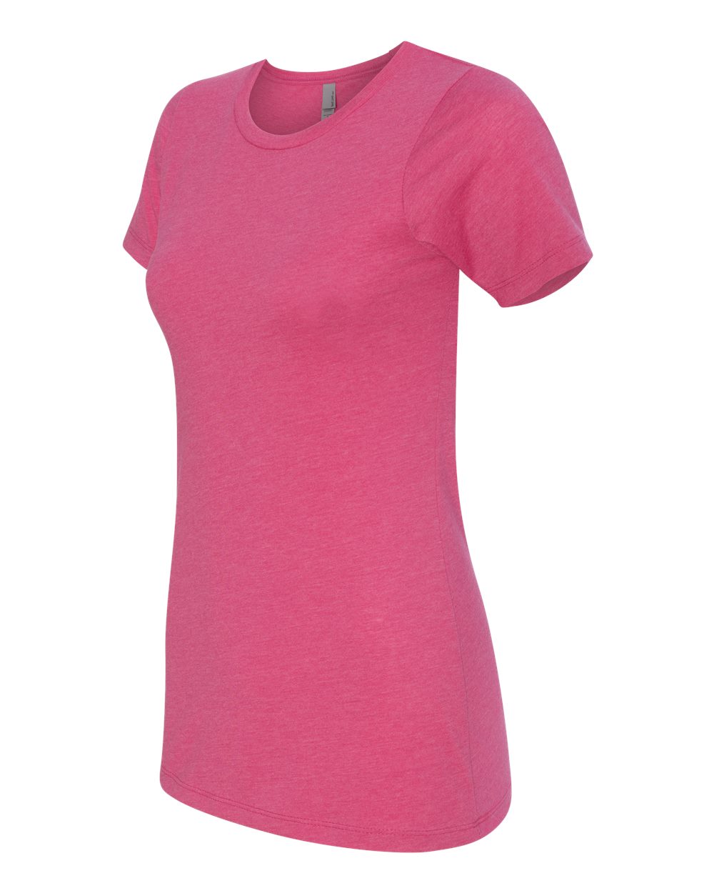 Women’s CVC T-Shirt - Side - B50618692 - Raspberry