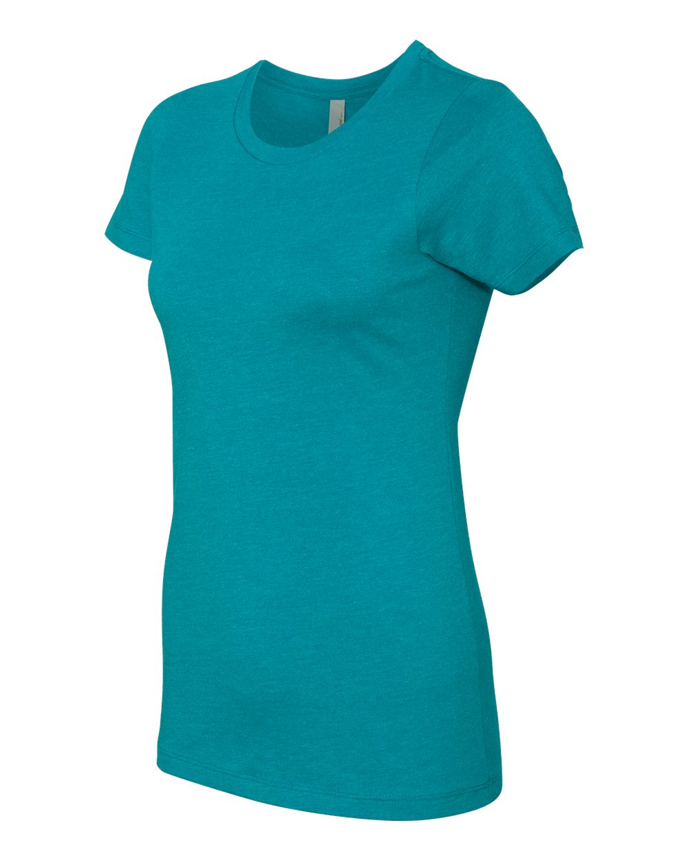Women’s CVC T-Shirt - Side - B50618782 - Teal