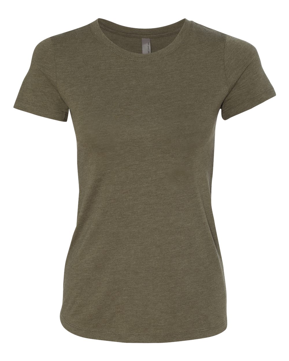 Women’s Triblend T-Shirt - Front - B82418063 - Military Green