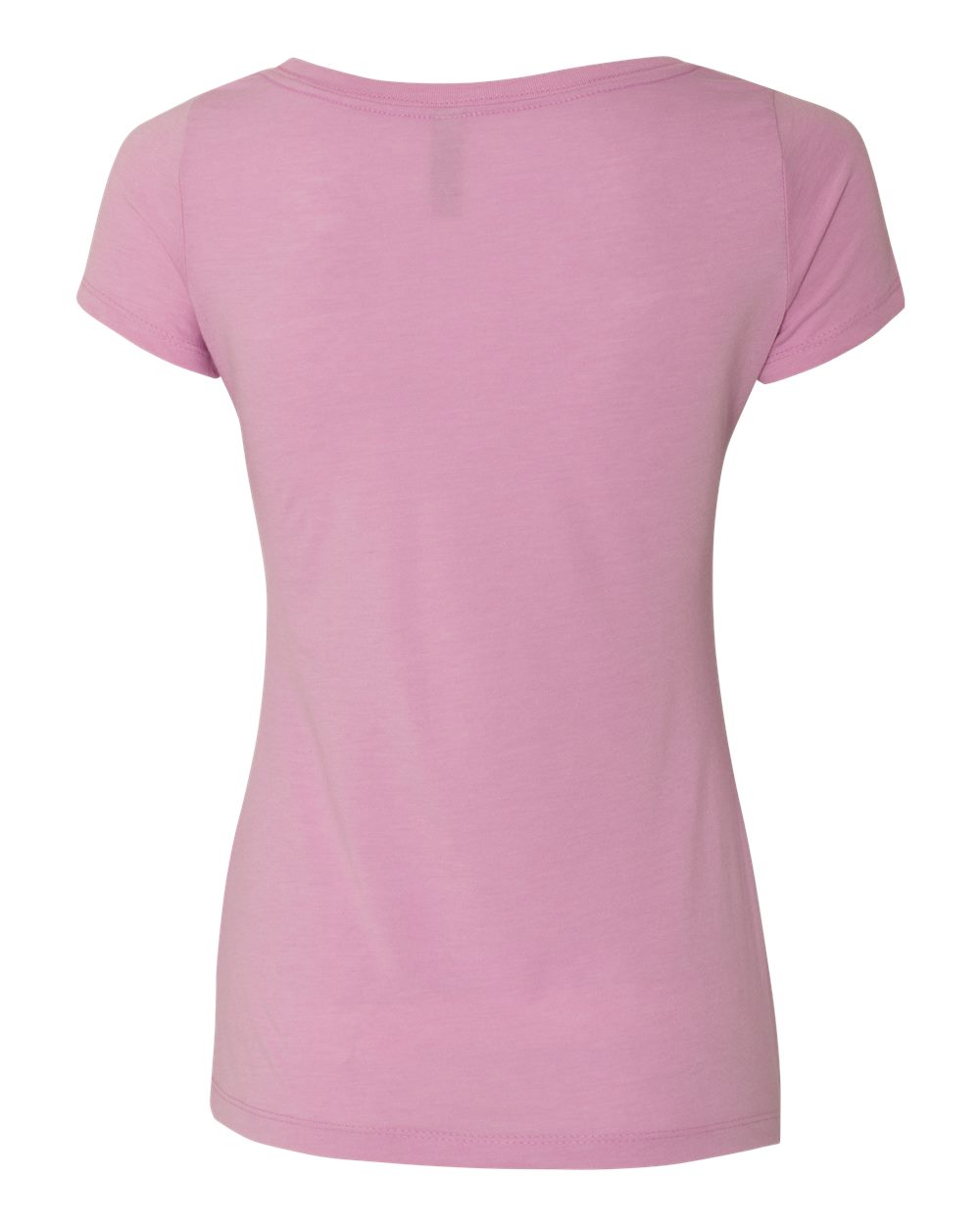 Women’s Triblend Scoop Neck T-Shirt - Back - B87918214 - Vintage Lilac