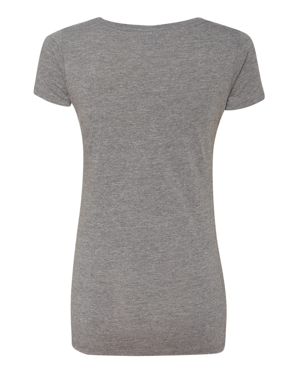 Women’s Triblend Scoop Neck T-Shirt - Back - B87918583 - Premium Heather