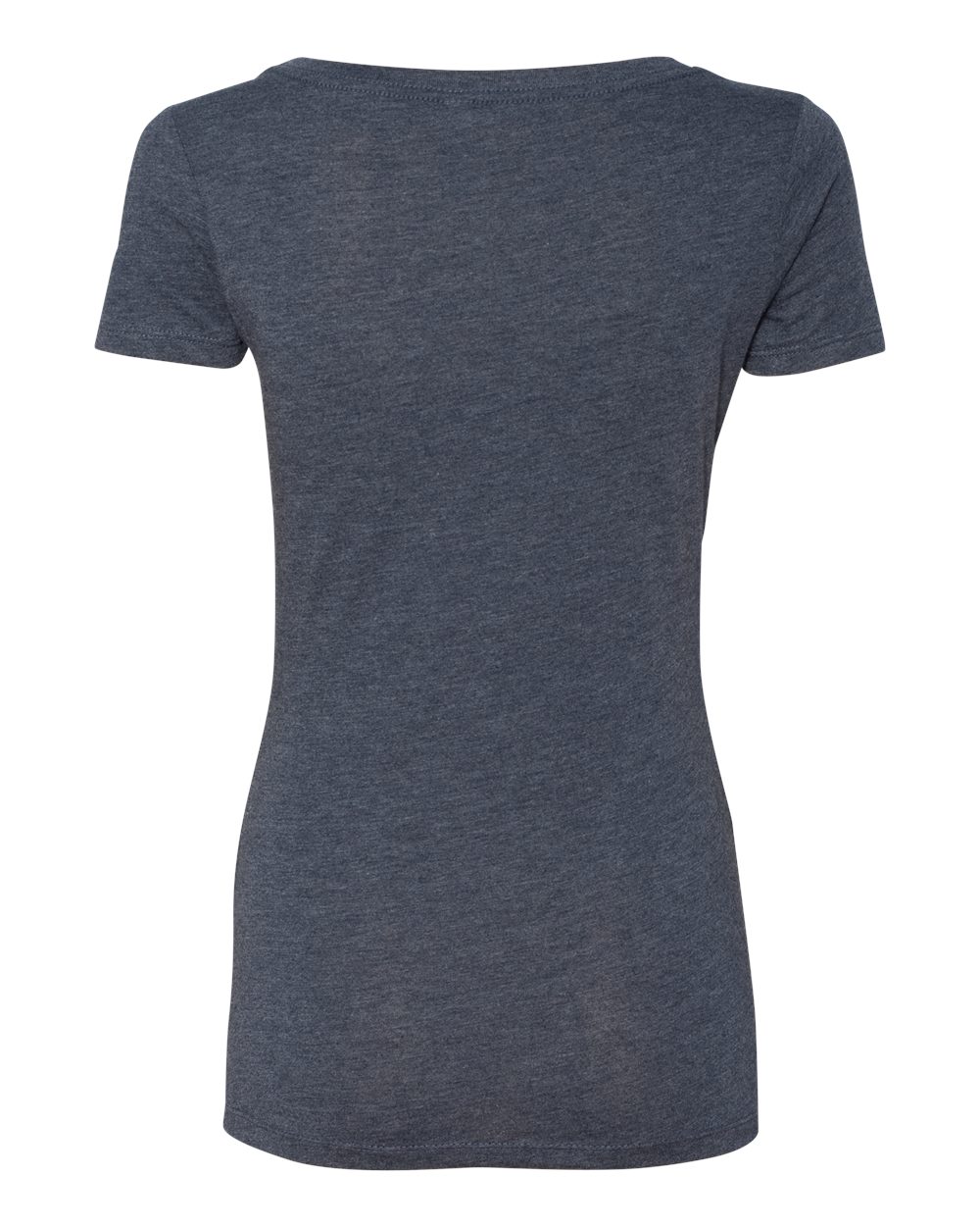 Women’s Triblend Scoop Neck T-Shirt - Back - B87918657 - Vintage Navy