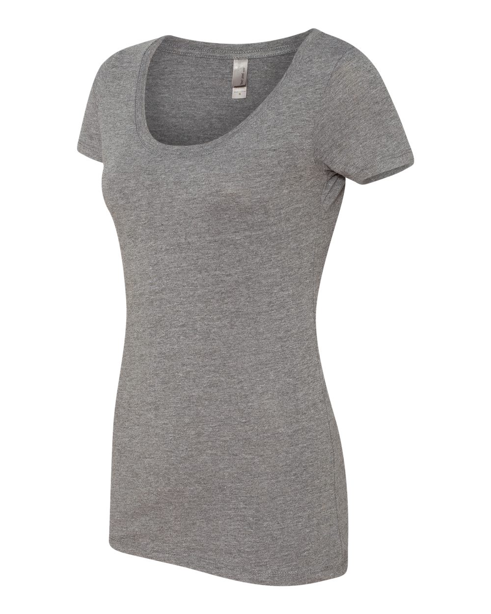 Women’s Triblend Scoop Neck T-Shirt - Side - B87918583 - Premium Heather