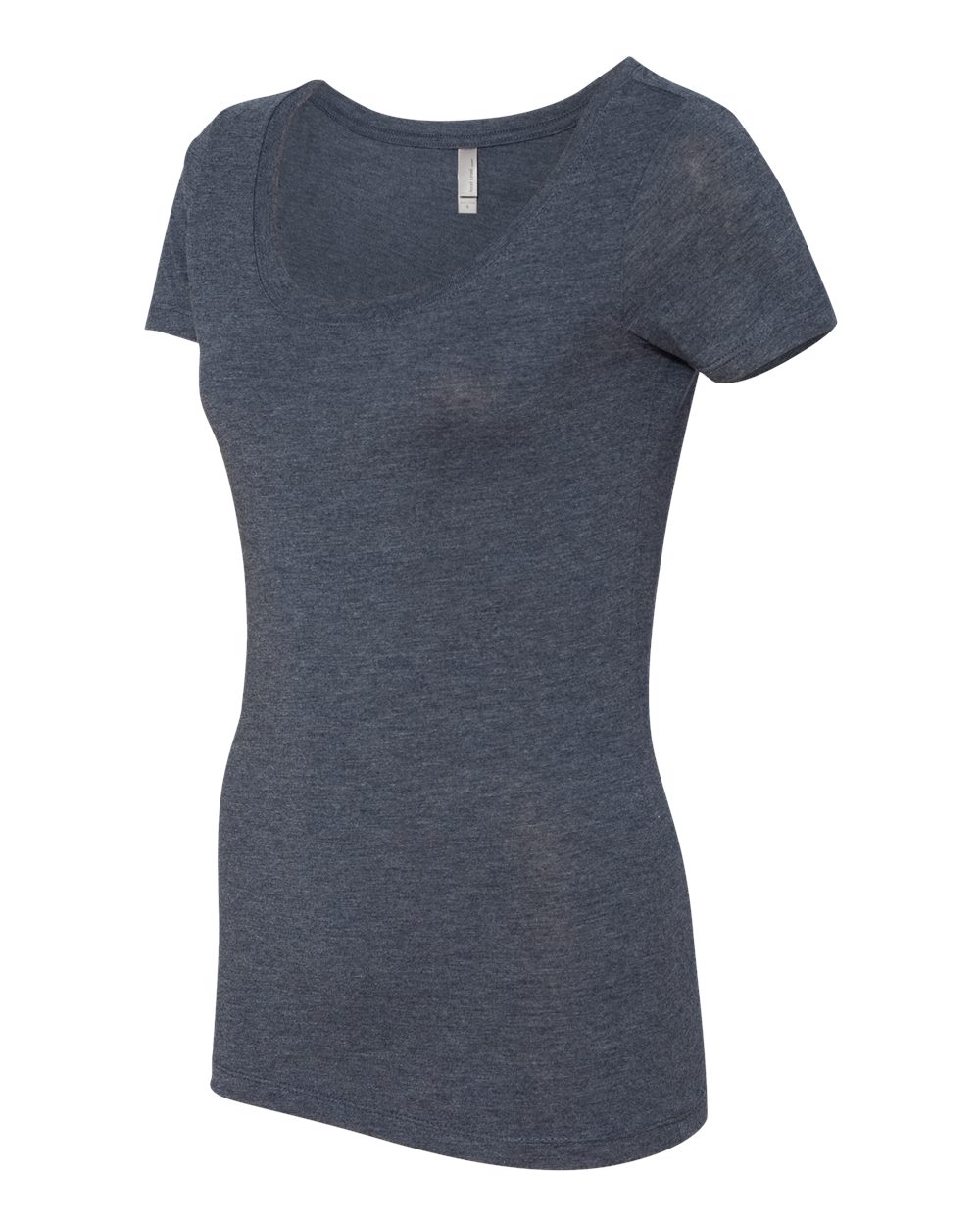 Women’s Triblend Scoop Neck T-Shirt - Side - B87918657 - Vintage Navy