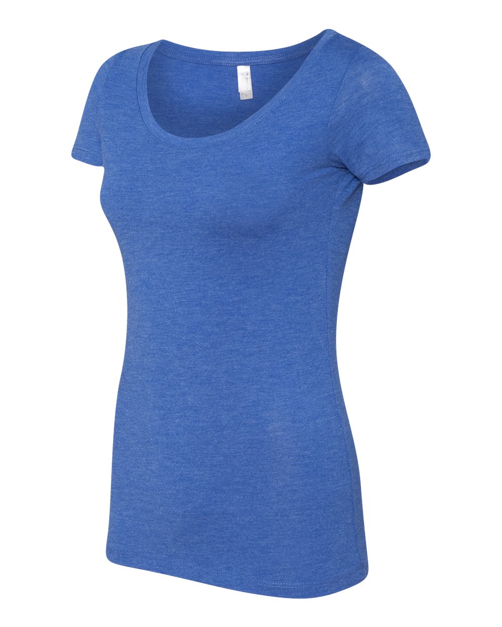 Women’s Triblend Scoop Neck T-Shirt - Side - B87918753 - Vintage Royal