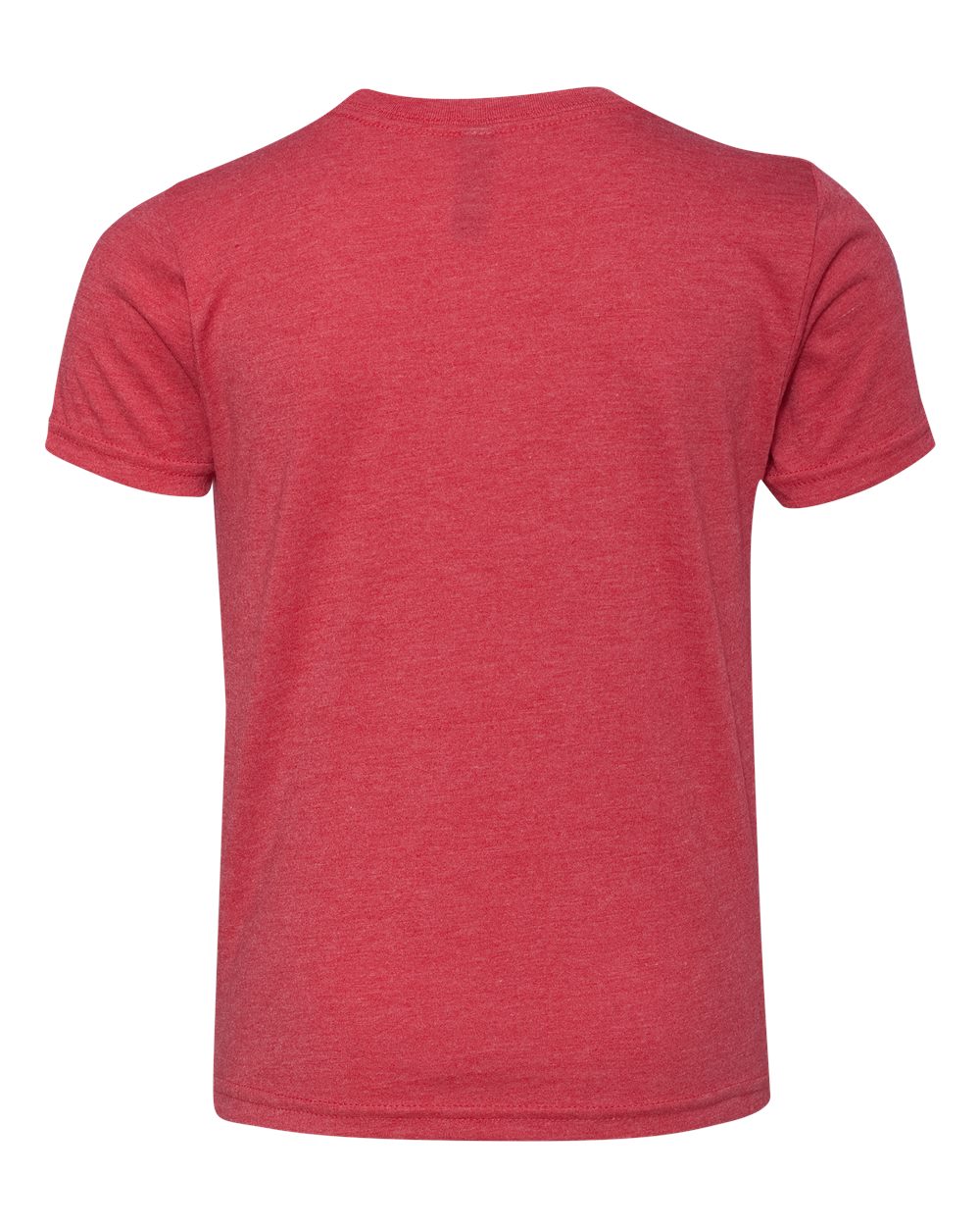 Youth Triblend T-Shirt - Back - B38118702 - Vintage Red