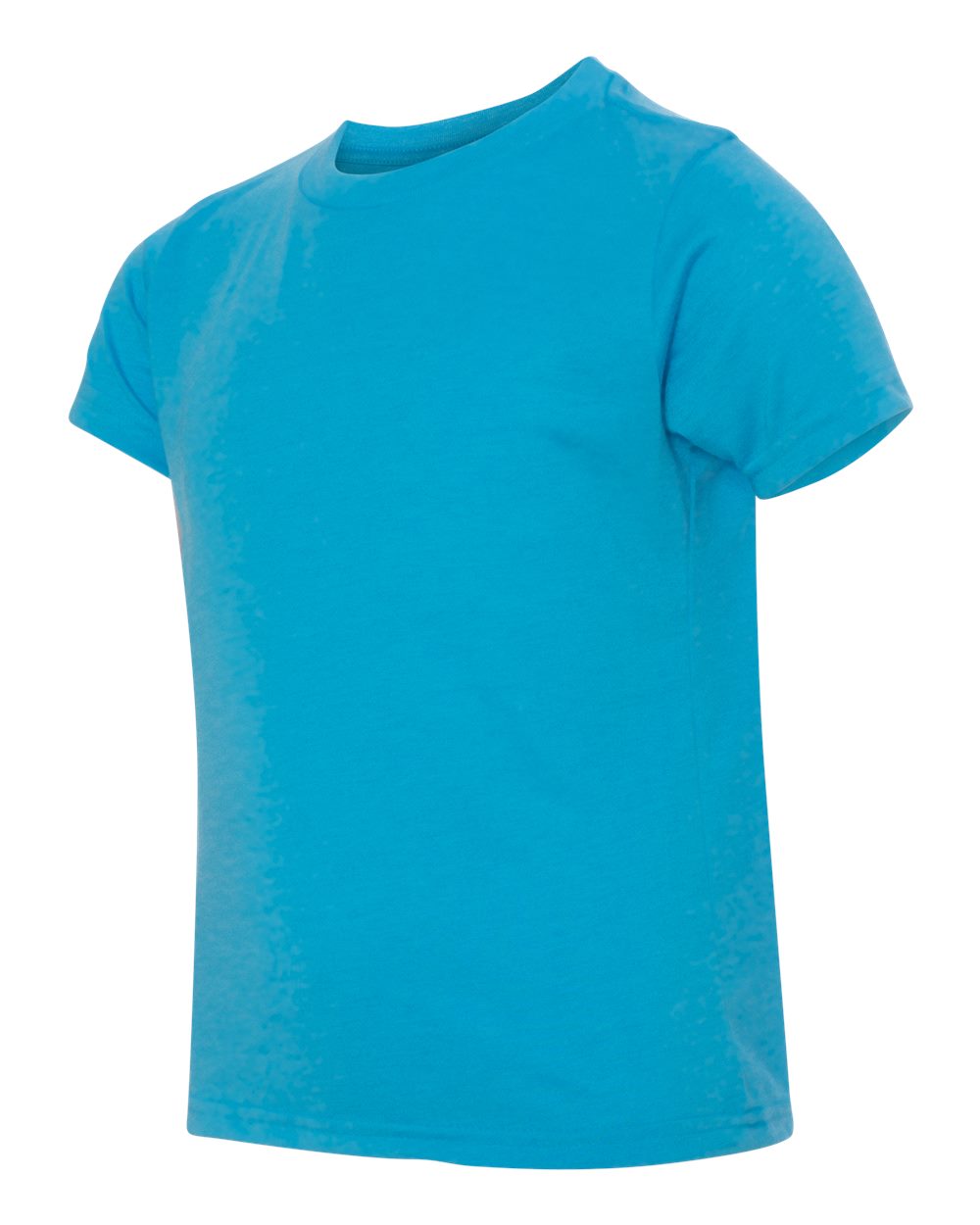Youth Triblend T-Shirt - Side - B38118762 - Vintage Turquoise