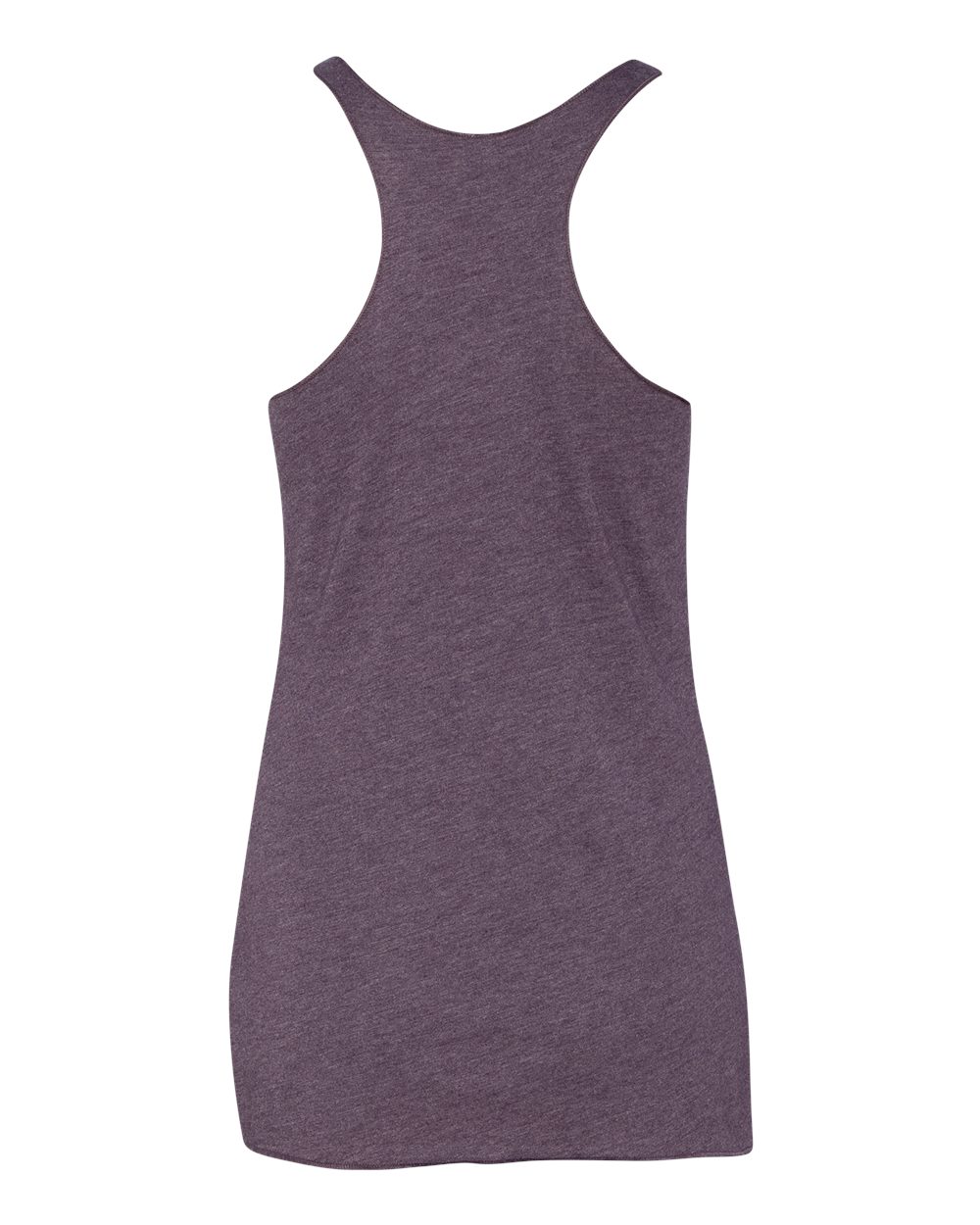 Women’s Triblend Racerback Tank - Back - B88218282 - Vintage Purple
